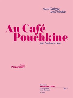 Cover Au café Pouchkine pour trombone et piano