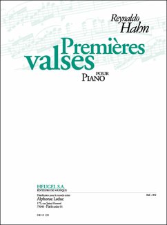Premičres valses pour piano