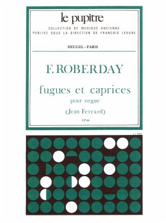 Cover Fugues et Caprices pour orgue