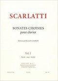 SCARLATTI/GILBERT SONATES CHOISIES POUR CLAVIER CLAVECIN (OU PIANO) VOLUME 1 12 SONATES (FACILE)