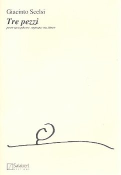 Cover 3 pezzi pour saxophone soprano ou tenor