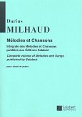 Mélodies et chansons pour chant et piano