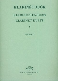 Cover Klarinetten-Duos Band 1 Spielpartitur