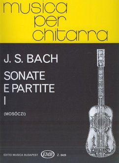 Cover Sonate e partite vol.1 per chitarra