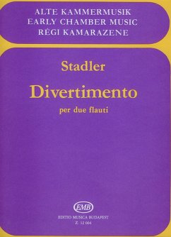 Cover Divertimento per due flauti partitur