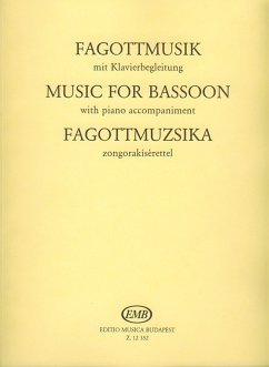Cover Fagottmusik für Fagott und Klavier