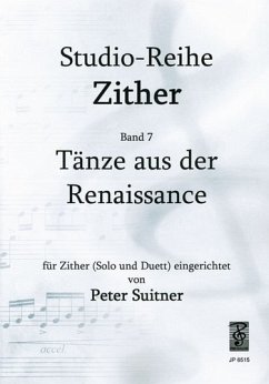Cover Tänze aus der Renaissance für Zither