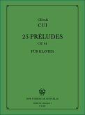 25 preludes op.64 für Klavier