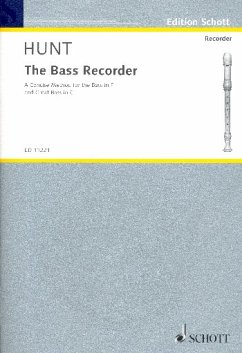 The bass recorder a concise method for the bass in f and great bass in c