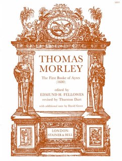 The first Booke of Ayres (1600) for voice and lute