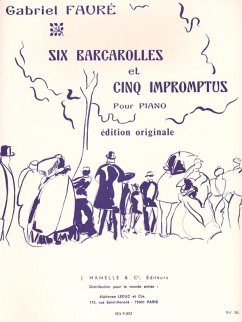Cover 6 barcarolles et 5 impromptus pour piano