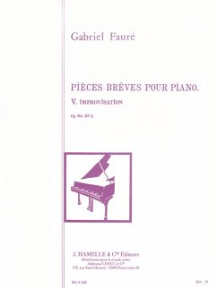 Cover Improvisation op.84,5 pour piano
