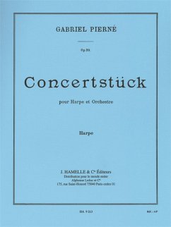 Cover Concertstück op.39 pour harpe et orchestre partie de harpe