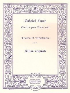 Cover Thčme et variations op.73 pour piano