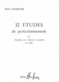 Cover 32 études de perfectionnement pour trombone ou tuba