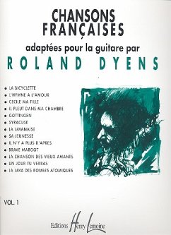 Cover Chansons francaises vol.1 pour la guitare seule