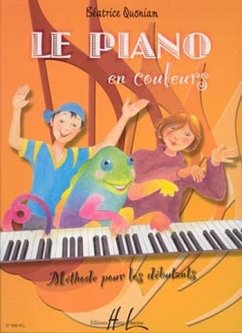 Le piano en coleurs Méthode pour débutants