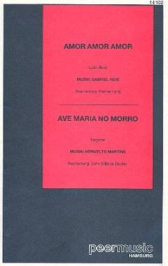 Cover Amor amor amor und Ave Maria no morro: für Salonorchester