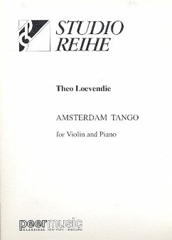 Cover Amsterdam Tango for violin and piano