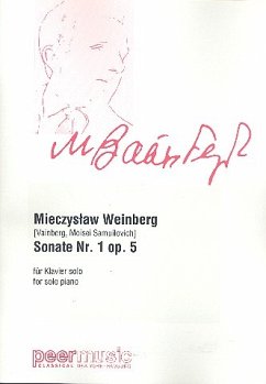 Cover Sonate Nr.1 op.5 für Klavier