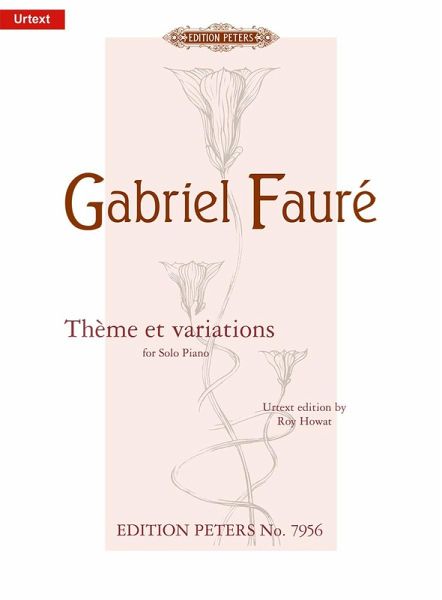 Thème Et Variations Op. 73 for Piano Thème Et Variations Op. 73 for Piano