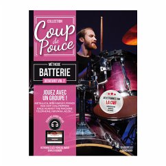 Cover Débutant battérie vol.2 (+ 2 CD's) Collection Coup de Pouce
