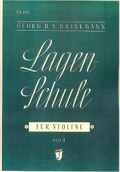Cover Lagenschule Band 1 für Violine
