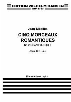 Cover Chant du soir op.101,2 für Klavier