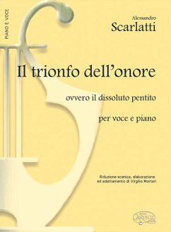 Cover Il trionfo dell'onore per il dissoluto pentito riduzione voce e piano