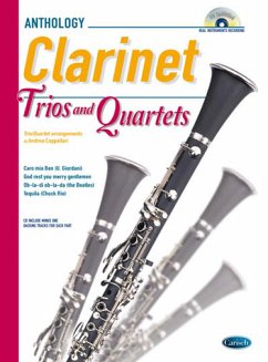 Cover Andrea Cappellari, Clarinet Trios and Quartets Clarinet Buch + CD