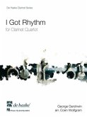 I got Rhythm for 3 clarinets and bassclarinet score and parts