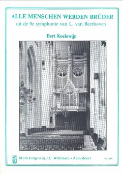 Cover Alle Menschen werden Brüder für Orgel