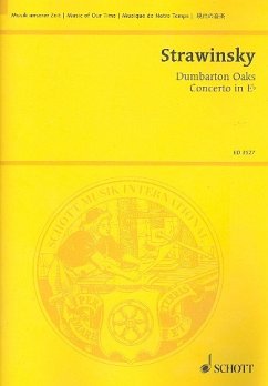 Cover Concerto in E flat 'Dumbarton Oaks'