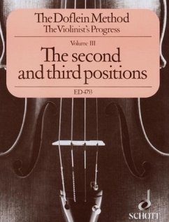 The Doflein Method vol.3 the second and third position the violinist's progress