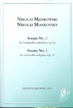 Cover Sonate Nr.1 op.12 für Violoncello und Klavier