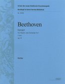 Konzert C-Dur Nr.1 op.15 für Klavier und Orchester Partitur