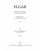 Konzert e-Moll op.85 für Violoncello und Orchester Violine 1