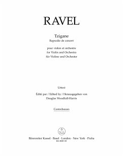 Tzigane für Violine und Orchester Kontrabass