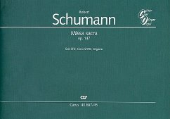 Cover Missa sacra op.147 für Soli, gem Chor und Orgel Partitur