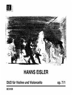 Cover Duo op.7,1 für Violine und Violoncello Spielpartitur