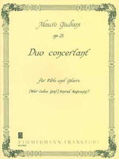 Cover Duo concertant op.25 für Flöte und Gitarre