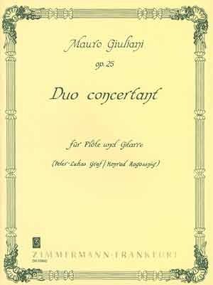 Duo concertant op.25 für Flöte und Gitarre Duo concertant op.25 für Flöte und Gitarre