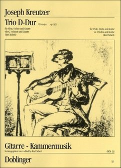 Cover Trio D-Dur op.9,3 für Flöte, Violine und Gitarre