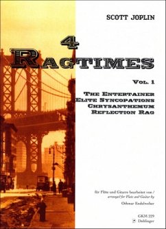 Cover 4 Ragtimes vol.1 for flute and guitar