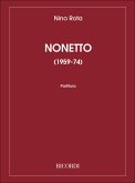 Nonetto per flauto, oboe, clarinetto, fagotto, corno, violino, viola, cello e basso partitura