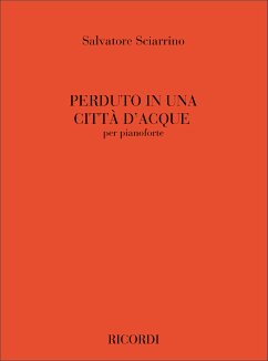 Cover Perduto in una citta' d'acque per pianoforte