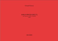 Solo pour deux pour clarinette et trombone partition Solo pour deux pour clarinette et trombone partition