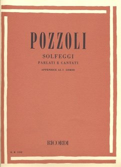 Cover E. Pozzoli Solfeggi Parlati E Cantati Opere Teoriche