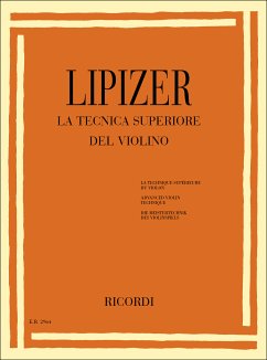 La Tecnica superiore del violino for violin (dt/it/fr)