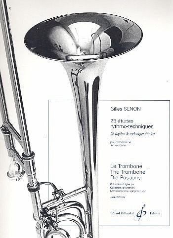 25 études rythmo-techniques pour trombone Douay, Jean, ed